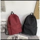 thumbnail image 2 of Women Schoolbag Waterproof Large Capacity School Backpack Smooth Zipper Solid Color Teens Girl Casual Daypack Bag Student Supply, 2 of 3