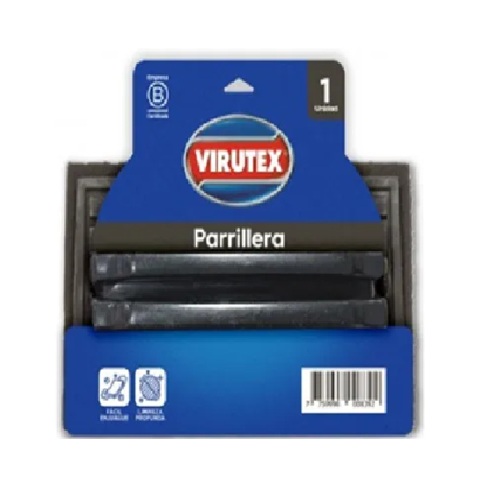 Esponja Parrillera Virutex Con Asa - Parrillas Y Planchas