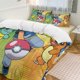 thumbnail image 2 of Pokmon 3 Piece Sets Full/Queen Size - Reversible Microfiber Quilts with Shams Soft Lightweight Bedspread Coverlet Comforter for All Season Bed Sheets, 2 of 4