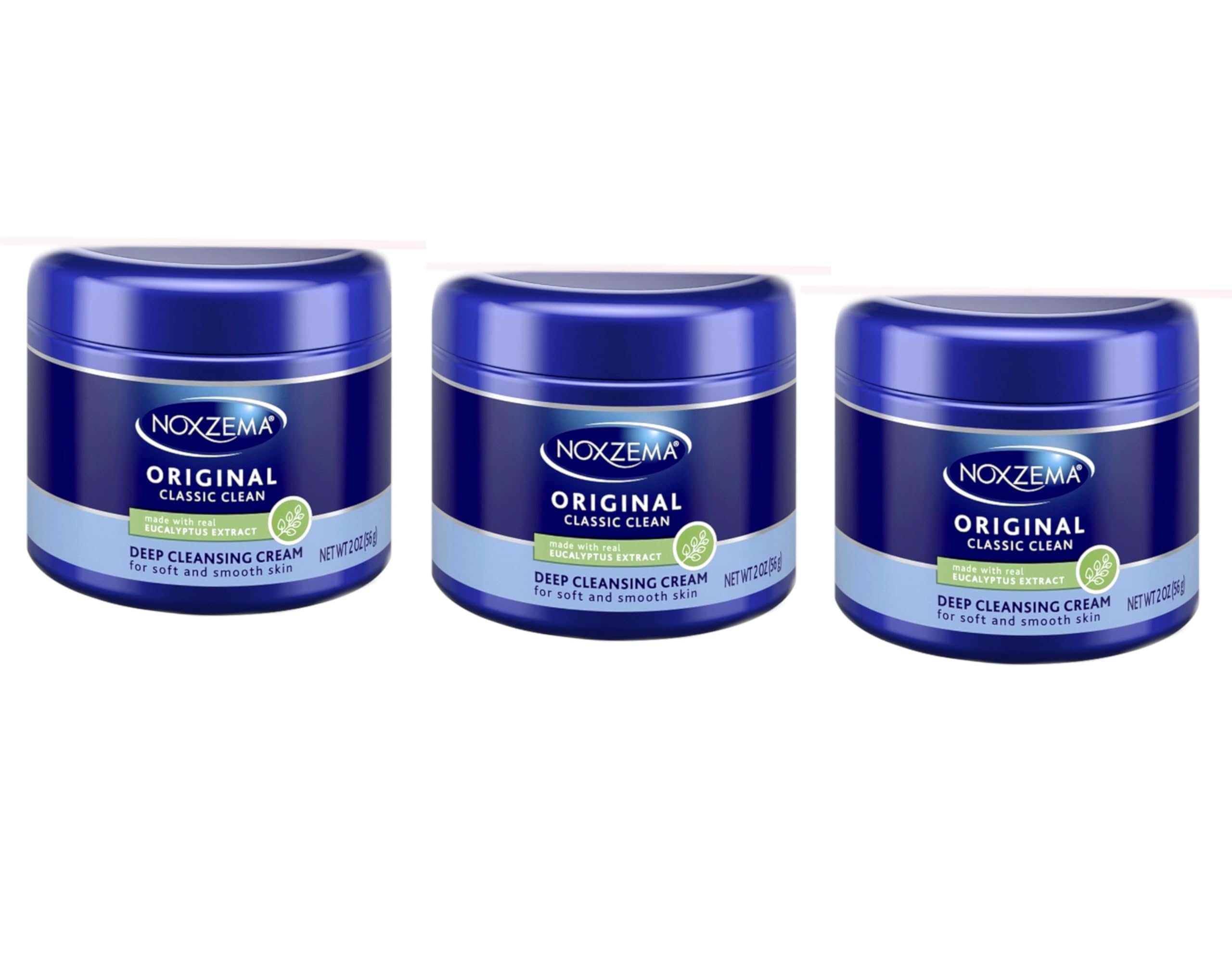 Crema Limpiadora Noxzema Original Con Extracto De Eucalipto 60 Ml