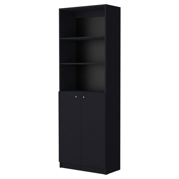 Estante 2 Puertas Fm-020n Negro