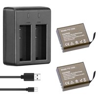 Batería De Cámara De Acción Recargable Con Cargador Para Akaso