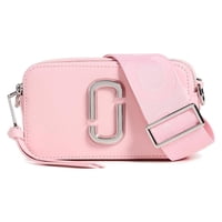 Cartera Marc Jacobs Womens The Solid Snapshot Crossbody Bag 2S4Hcr073H02669 Ribbon Pink