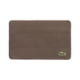 thumbnail image 1 of Alfombra viscoelástica de baño Lacoste, forro polar ultrasuave, 19 x 30 cm, color marrón, 1 of 7