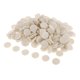 thumbnail image 3 of 200 unids 21 mm aromaterapia aceite esencial difusor locket rellenar las almohadillas de color beige, 3 of 5
