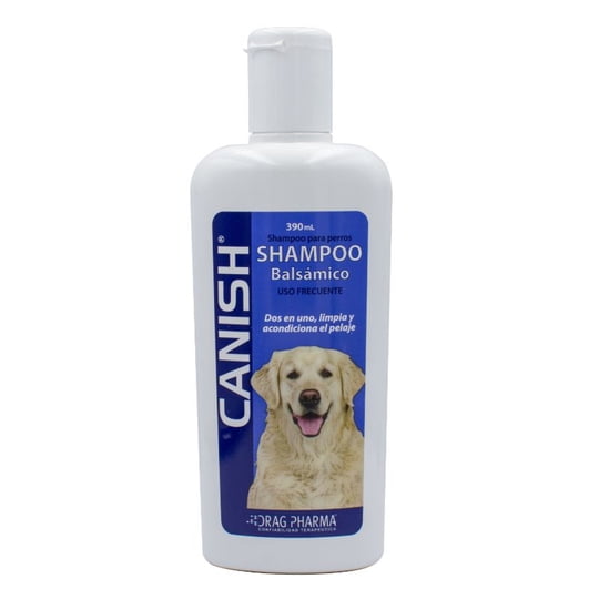 Shampoo Para Perro Balsamico Uso Frecuente Botella 390 ml Canish