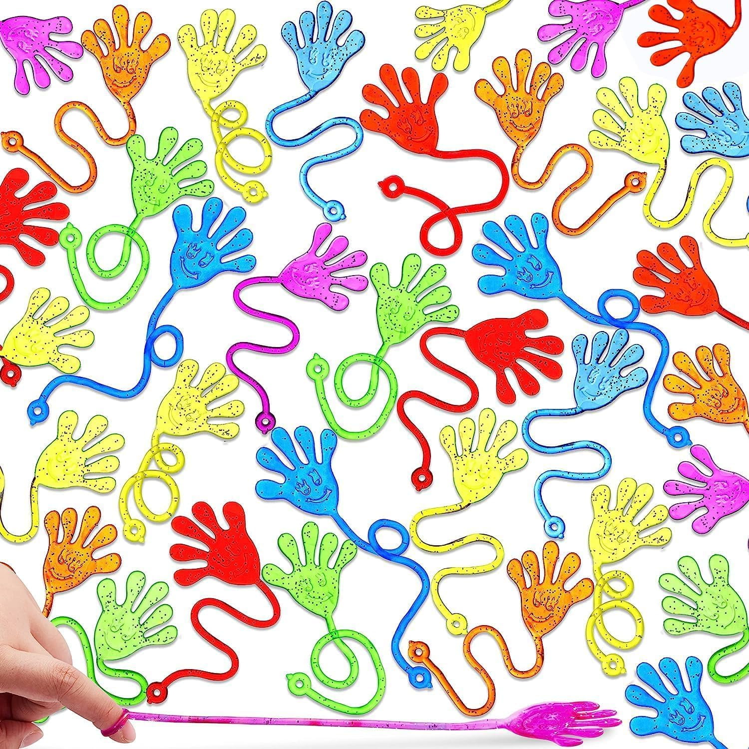 Party Favors Joyin Sticky Hands, 120 Unidades, Para Niños, Regalo De Navidad