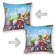 thumbnail image 2 of Spidey y sus Amigos Asombrosos Fundas de almohada de terciopelo con tema, regalos de funda de almohada, decoración para el hogar, cojín de lanzar, regalo de cumpleaños para fans y parejas.66*66cm., 2 of 6