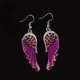 thumbnail image 1 of 1pair Angel Wing Earrings - Stylish and Unique Jewelry for Men and Women - Perfect Gift Idea, 1 of 5