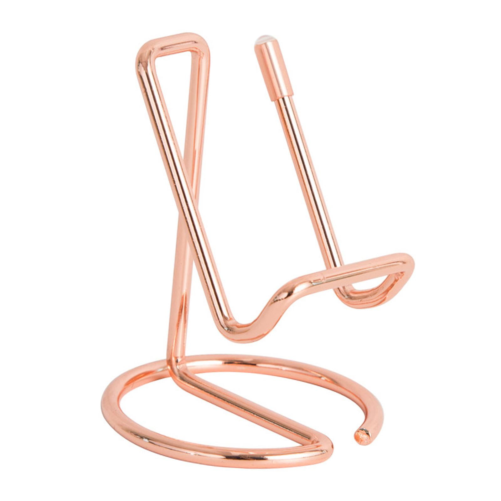 Magideal - Soporte Para Tarjetas De Para Escritorio, Pequeño Soporte Para Tarjetas De , Soporte Para Tarjetas De Nombre Commerce Business , Rosa Dorado