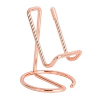 Magideal - Soporte Para Tarjetas De Para Escritorio, Pequeño Soporte Para Tarjetas De , Soporte Para Tarjetas De Nombre Commerce Business , Rosa Dorado