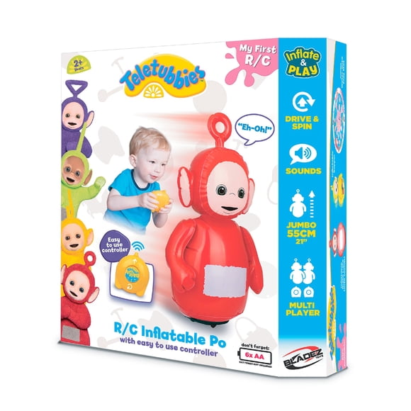 Muñeco inflable RC de Po de Teletubbies con sonido, 55 cm