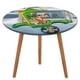thumbnail image 1 of Hong Kong Phooey theme Fitted Round Tablecloths Elastic Edged Table Covers Waterproof Table Cloth For Kitchen Holiday Party Tables Decor 150cm, 1 of 6
