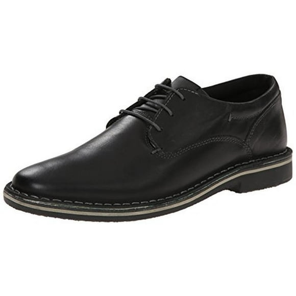 Zapato Steve Madden Harpoon Oxford para hombre en piel negra