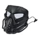 thumbnail image 5 of Máscara Táctica Casco Protector De Ojos De Cara Completa Para Caza Negro Claro, 5 of 5