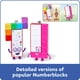 thumbnail image 3 of Set de figuras de Numberblocks Diecisiete y Dieciocho de hand2mind, 3 of 7
