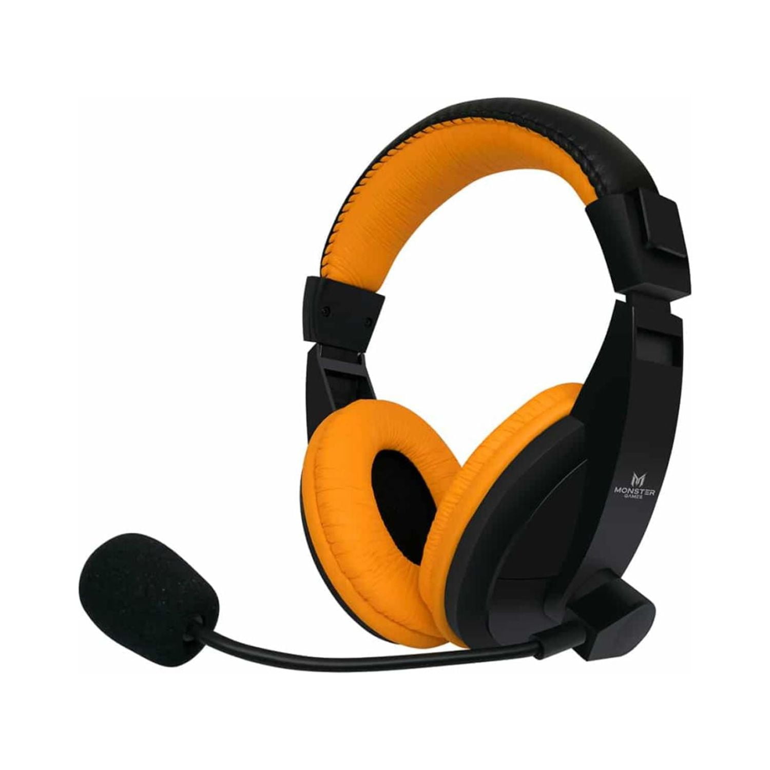 Monster - Audifono Gamer Jack 3.5 Negro Najaranja Loud Games