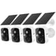 thumbnail image 1 of Camara Seguridad Hiseeu 4MP Solar 4 Pack Exterior Inalambrica IP66, 1 of 3
