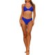 thumbnail image 1 of INSPIRE CHIC Conjunto de Bikini de Triángulo con Cuello en V para Mujer, Traje de Baño de Dos Piezas con Tirantes Ajustables y Copas Acolchadas Removibles L Azul Real, 1 of 5
