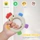 thumbnail image 2 of Anillos de dentición WALULAN Sensory Toys para bebés de 0 a 12 meses, 2 of 7
