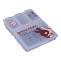 Genérico - Set 6 Pastilleros Niños Animados Portatil Viaje Lau