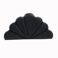 Muebles Rimar - Respaldo Coral 1 1/2 Negro Felpa