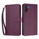 thumbnail image 3 of Funda Cartera Trébol para Samsung Galaxy Note 10 con Ranuras Tarjetas y Carga Inalámbrica Violeta, 3 of 6