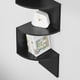 thumbnail image 5 of Mueble Estante Esquinero ZigZag Negro Svanvik, 5 of 8