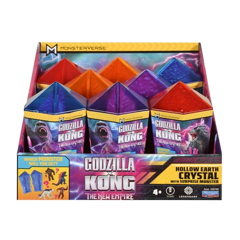 Godzilla X Kong : The New Empire - Hollow Earth Crystal Godzilla X Kong: El Nuevo Imperio Con Mini Monstruo