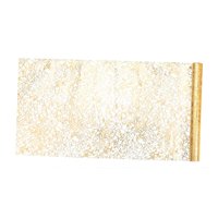Magideal - Rollo De De Mesa, Decoración De Cubierta De Mesa, Mantel Rectangular Rústico, Decoración De Mesa Para Fiesta, Boda, Cumpleaños, Celebración Del Oro 28Cmx500Cm