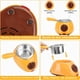 thumbnail image 4 of Fondue De Chocolate Electrica Amarilla Maquina Para Derretir Chocolate Olla De Aluminio Con Moldes Y Accesorios FIGOIMPORT, 4 of 10