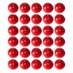 thumbnail image 3 of 50pcs Redondo De Madera Perlas Diy Joyas Collares Artesanales Haciendo 12mm Rojo, 3 of 4