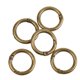 thumbnail image 4 of 5 Piezas De 28 Mm De Aleación De Carabiners Redondos Acampar Clip De Primavera De Bronce Circular, 4 of 4