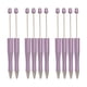 thumbnail image 2 of 10 Piezas Bolígrafos Con Cuentas Bolígrafos Para Manualidades DIY Para Kits De Bolígrafos DIY Suministros De Regalo Violetas Escolares, 2 of 3