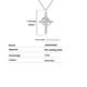 thumbnail image 3 of Collar S925 Sterling Silver Cross Rotating Crown Plata, 3 of 3