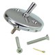 thumbnail image 1 of Placa de rebose para bañera con palanca de ajuste Danco Chrome, 1 of 5