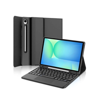 Genérico - Funda Con Teclado Touchpad Para Samsung S10 Lite 10.9"" - Negro
