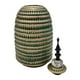thumbnail image 5 of Jarron Florero Ceramica Decorativo Verde Con Dorado Egipcio, 5 of 8