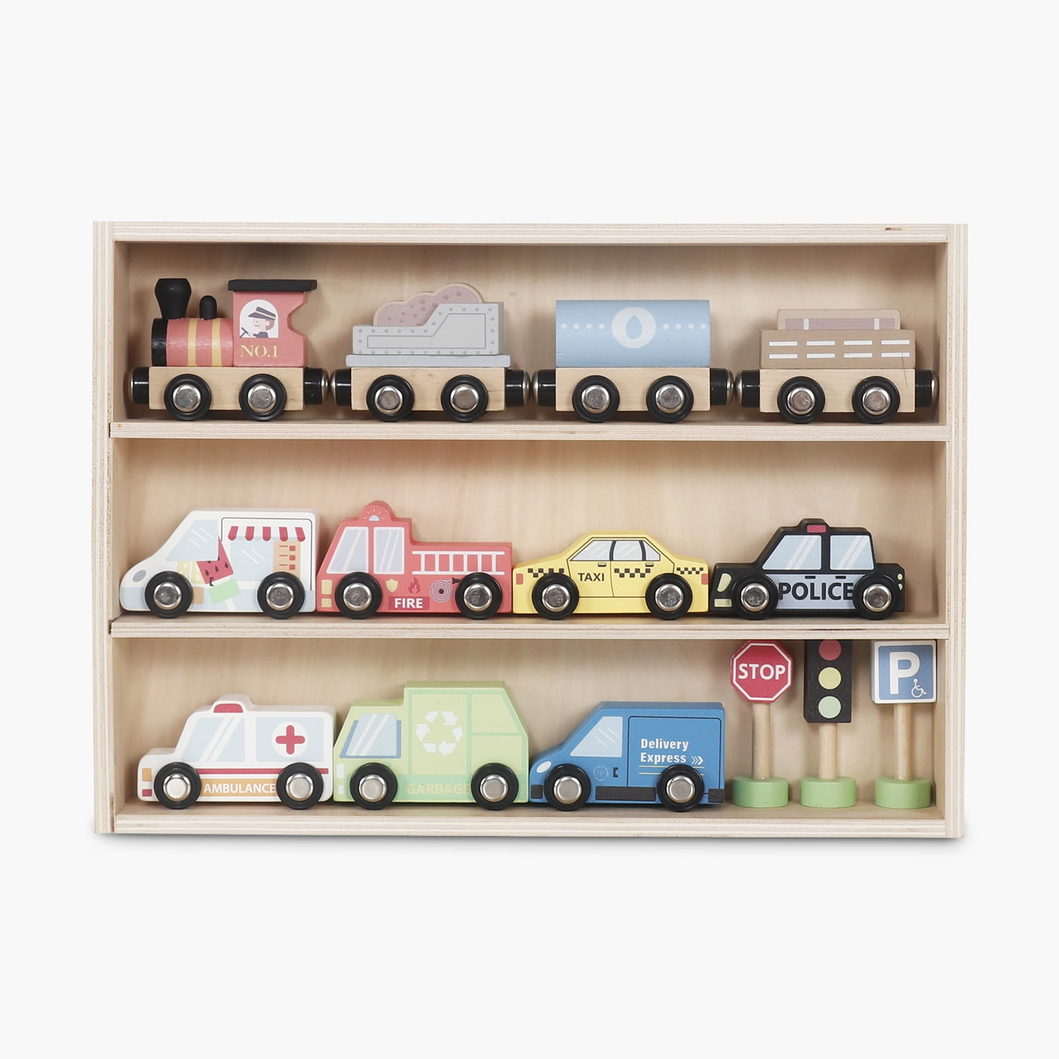 Form Design - Set Autos Ciudad Infantil Tomás Multicolor