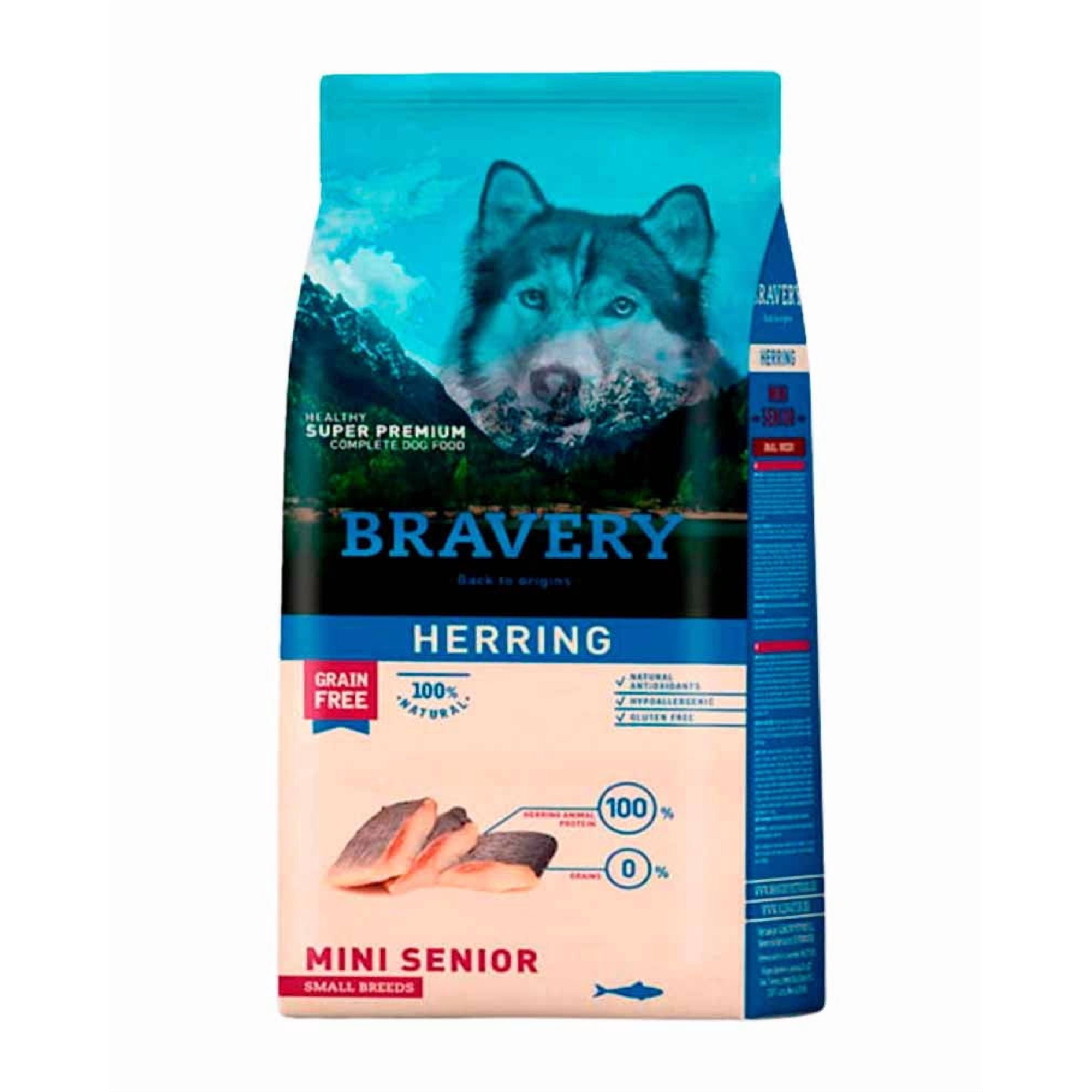 BRAVERY HERRING SENIOR SMALL BREEDS 2 KG