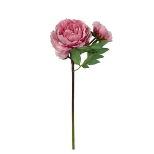 Corel - Peonia Con Boton Rosa 54Cm Con Acabado Natural