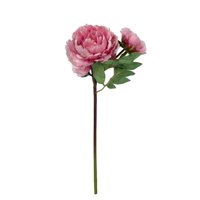 Corel - Peonia Con Boton Rosa 54Cm Con Acabado Natural