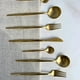 thumbnail image 3 of Set de Cubiertos 16 Piezas Dorado Acero Inoxidable 18/10, 3 of 8