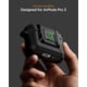 thumbnail image 2 of Funda para AirPods Pro 3 Spigen Lock Fit Matte Black 2025, 2 of 7
