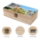 thumbnail image 3 of Jane y el Dragón Caja Organizadora de Madera Rústica - Caja Decorativa Multifuncional para Escritorio, Hogar, Oficina, Joyas y Manualidades, 3 of 6