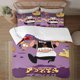 thumbnail image 2 of Pizza Tower Quilts for Queen Bed Bedspreads,Soft Bed Quilt Lightweight Bedspread,Quilted Coverlet 3 Piece Bed Sheets, 2 of 5