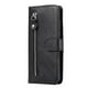 thumbnail image 3 of Funda con Cremallera para Samsung Galaxy S23 FE, Carcasa Cartera de Cuero PU con Soporte y Tarjetero, 3 of 6