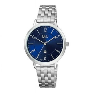 Reloj Analogo Plateado Q&Q A469J205Y