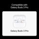 thumbnail image 5 of Almohadillas diofit para Galaxy Buds3 Pro blancas SML, 5 of 8