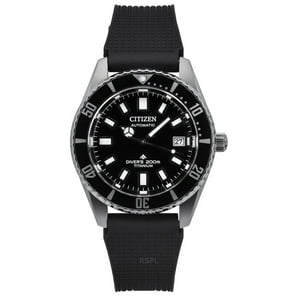 Reloj Citizen Promaster Fujitsubo Super Titanium Polyurethane Strap Black Dial Automatic Diver'S Nb6021-17E 200M Men'S Watch